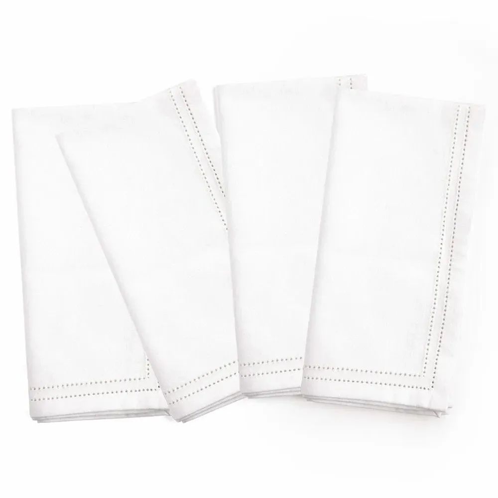 Betty Cotton Napkin Set of 4 - White