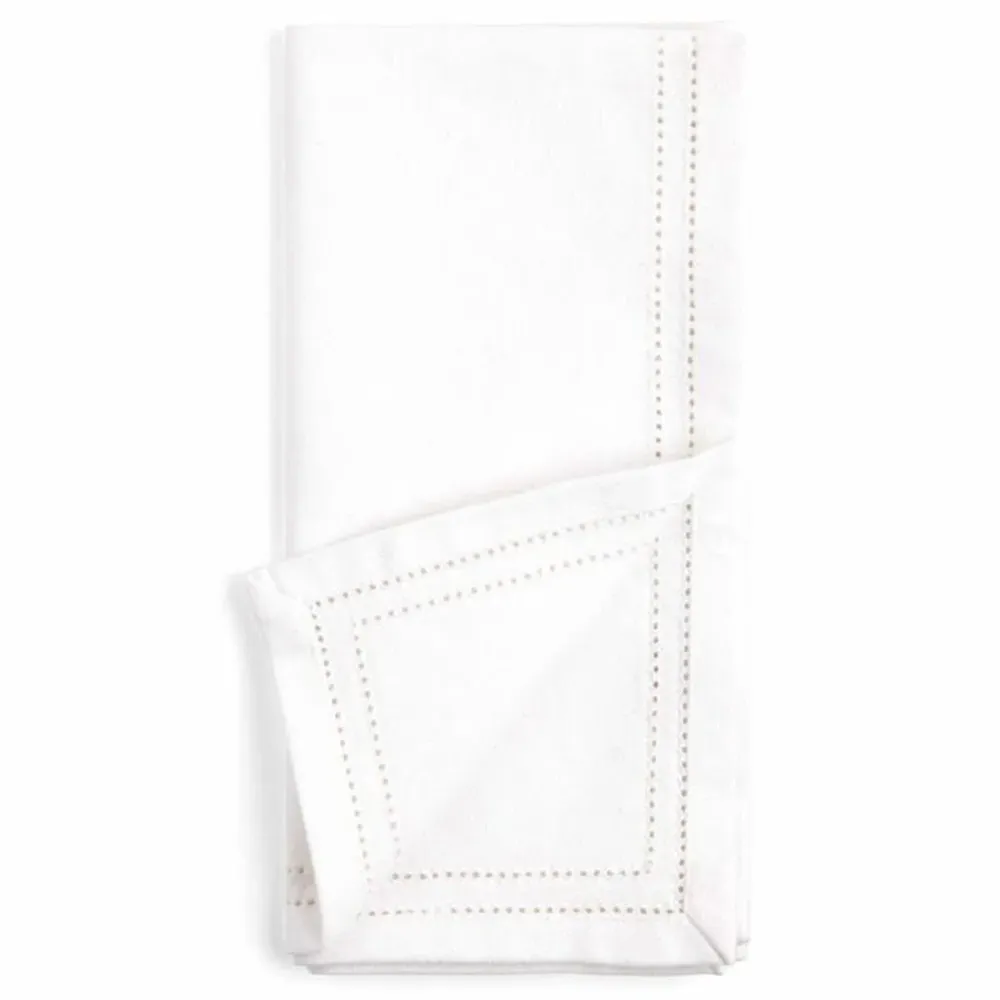 Betty Cotton Napkin Set of 4 - White
