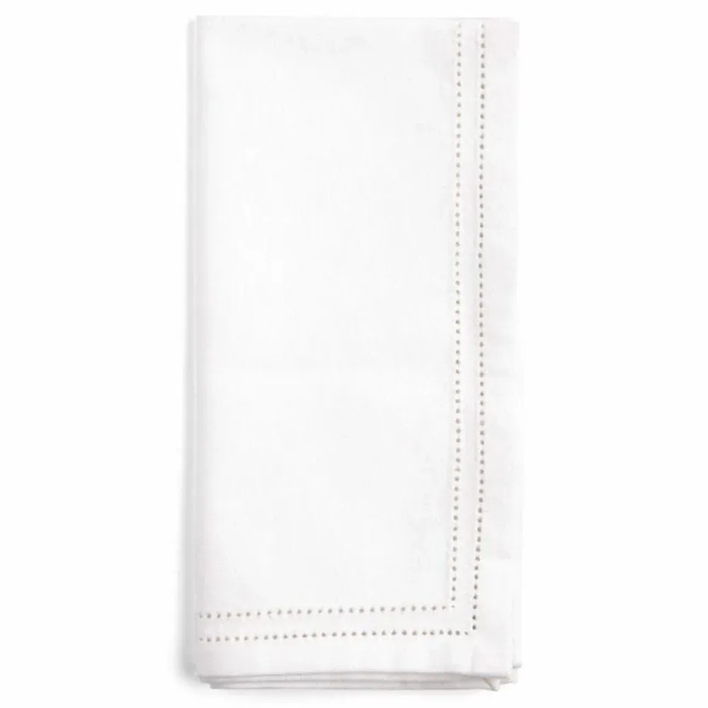 Betty Cotton Napkin Set of 4 - White