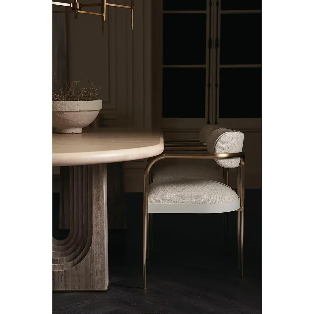 Beverly Extendable Dining Table - Brown, Oak