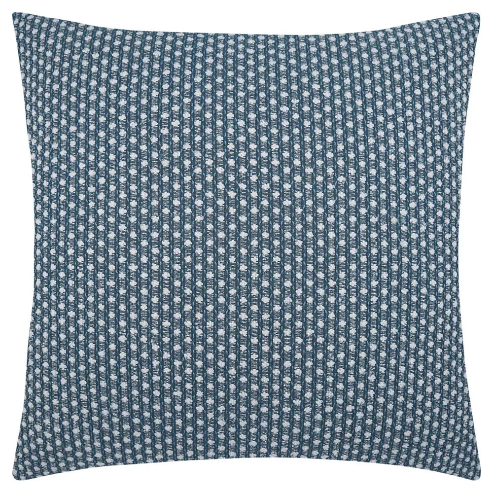 Bianca Dot Patterned Throw Pillow - Blue, Polyester