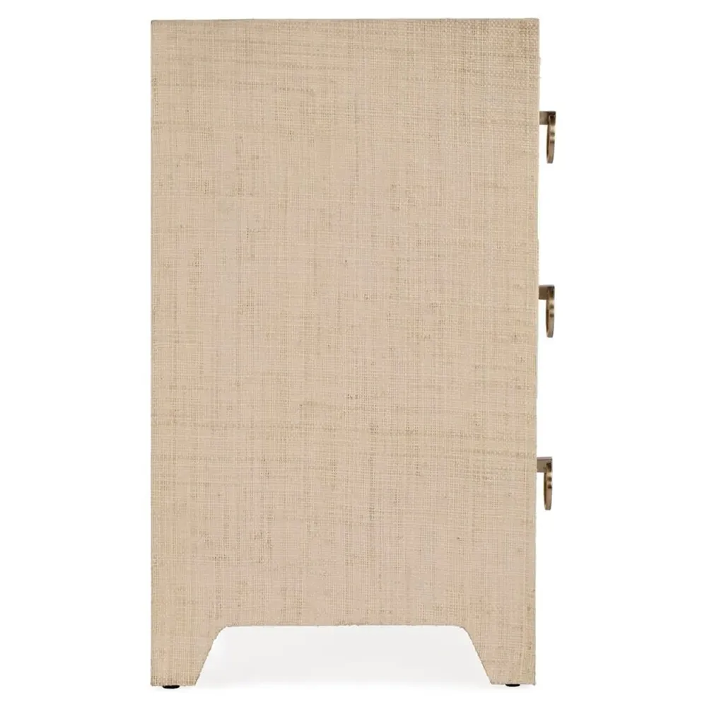 Bien Raffia Chest Nightstand - Natural