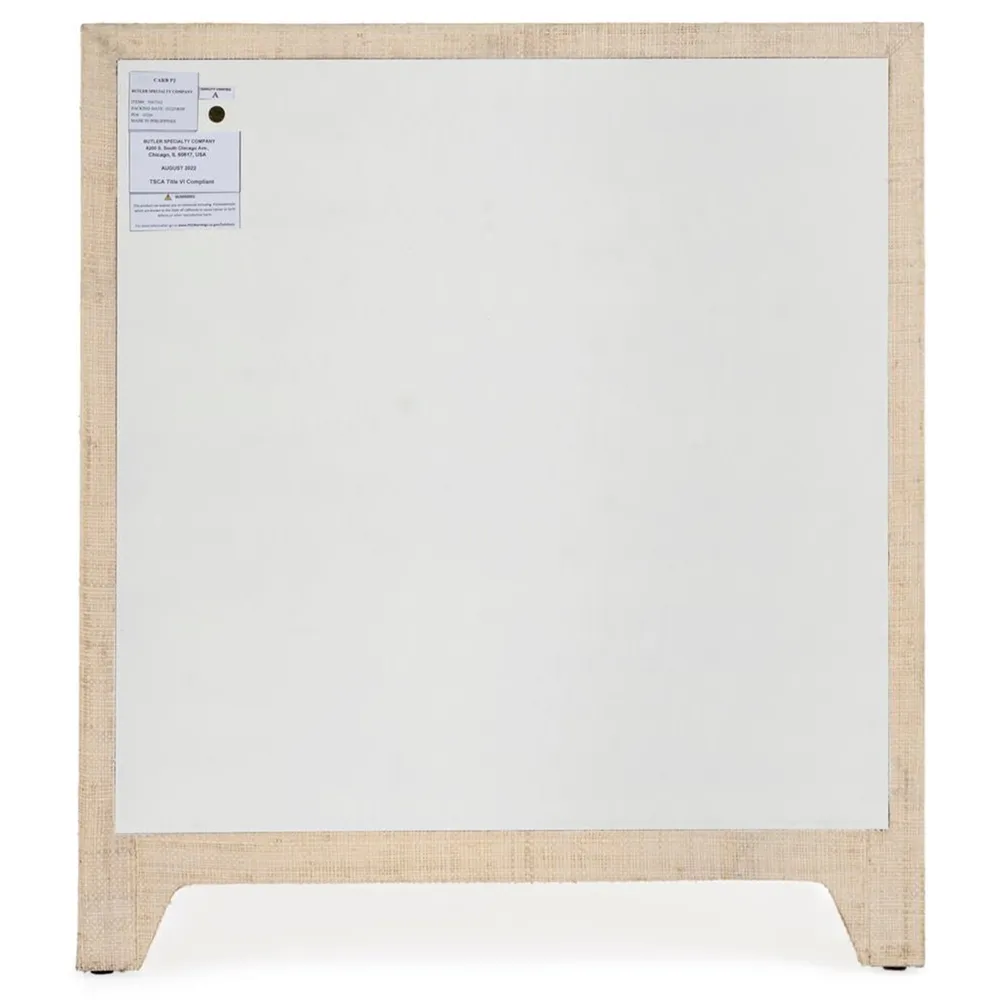 Bien Raffia Chest Nightstand - Natural
