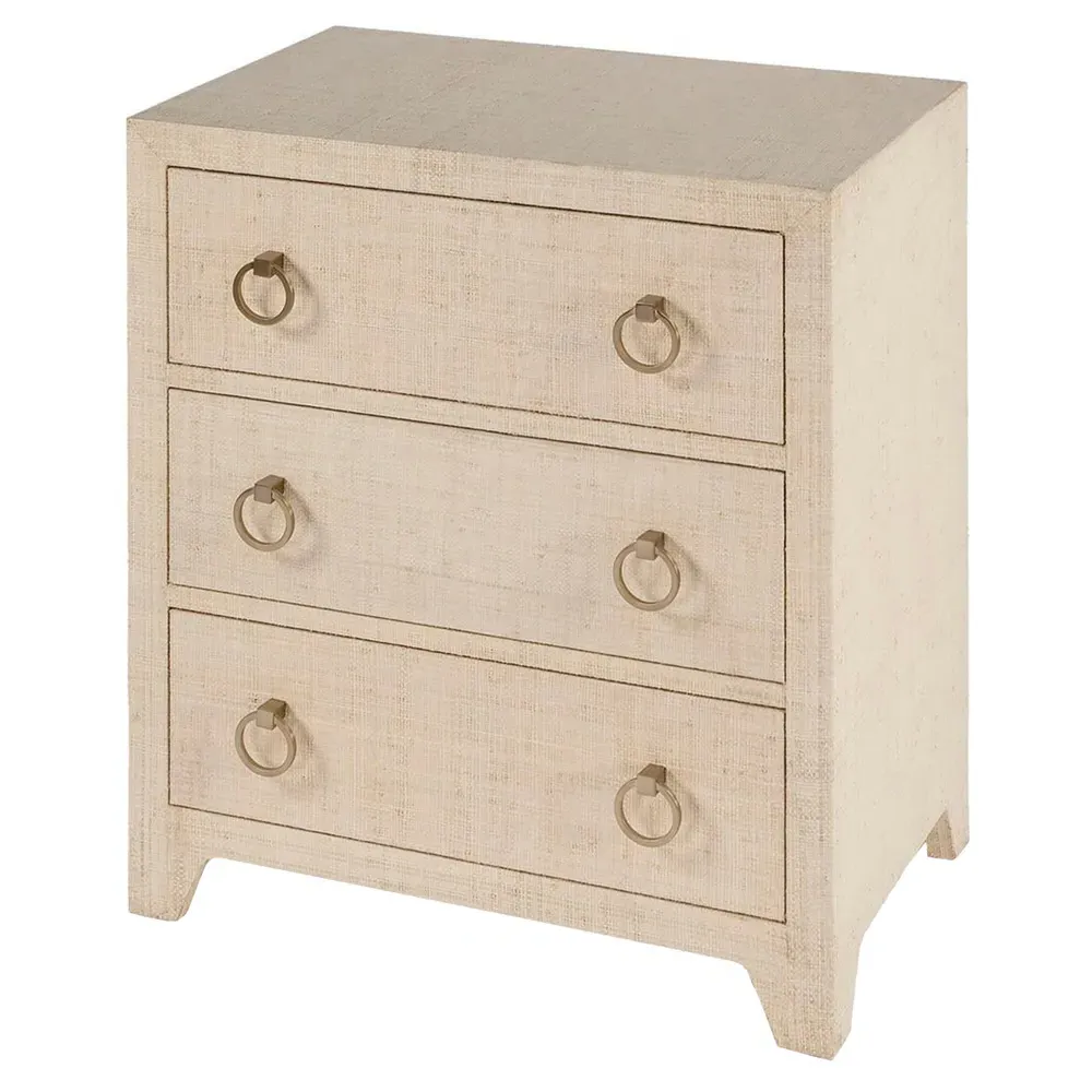 Bien Raffia Chest Nightstand - Natural image