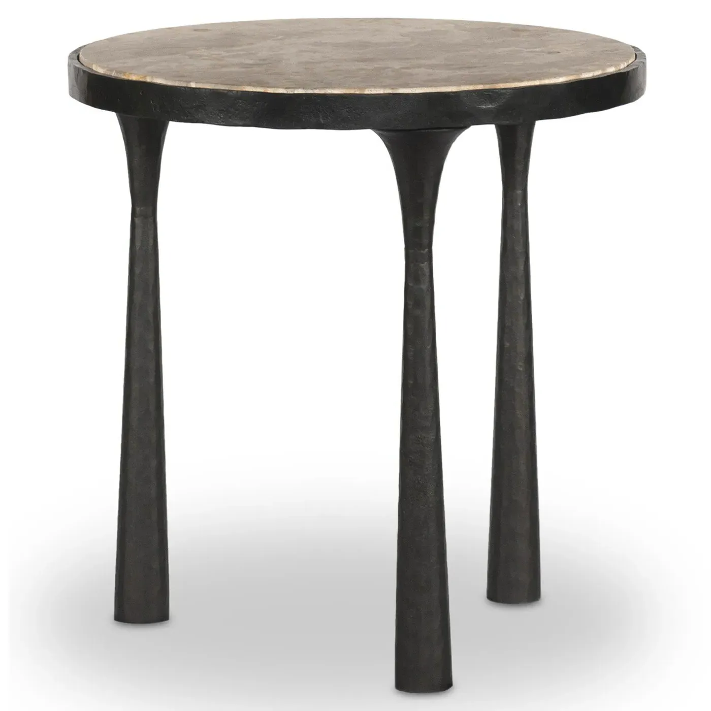 Billings End Table - Fossil, Marble