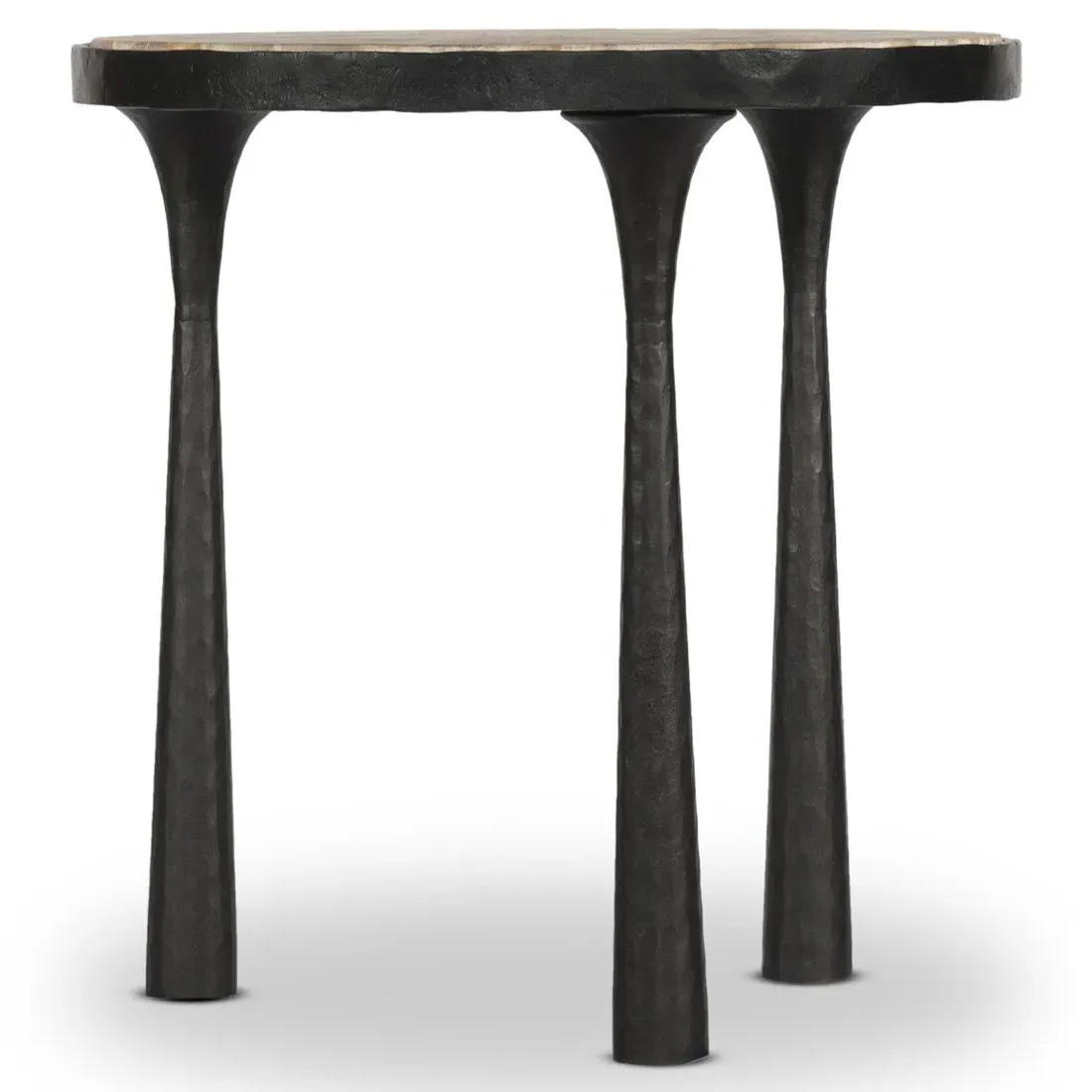 Billings End Table - Fossil, Marble