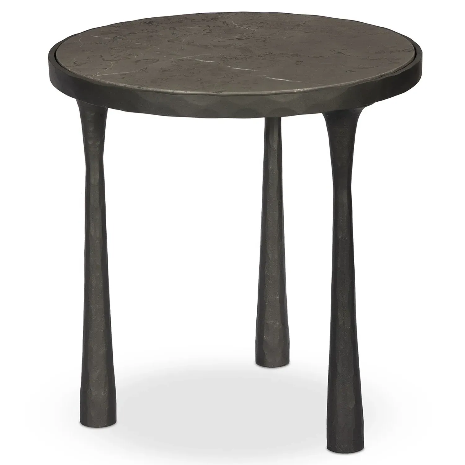 Billings End Table - Grey, Italian Marble