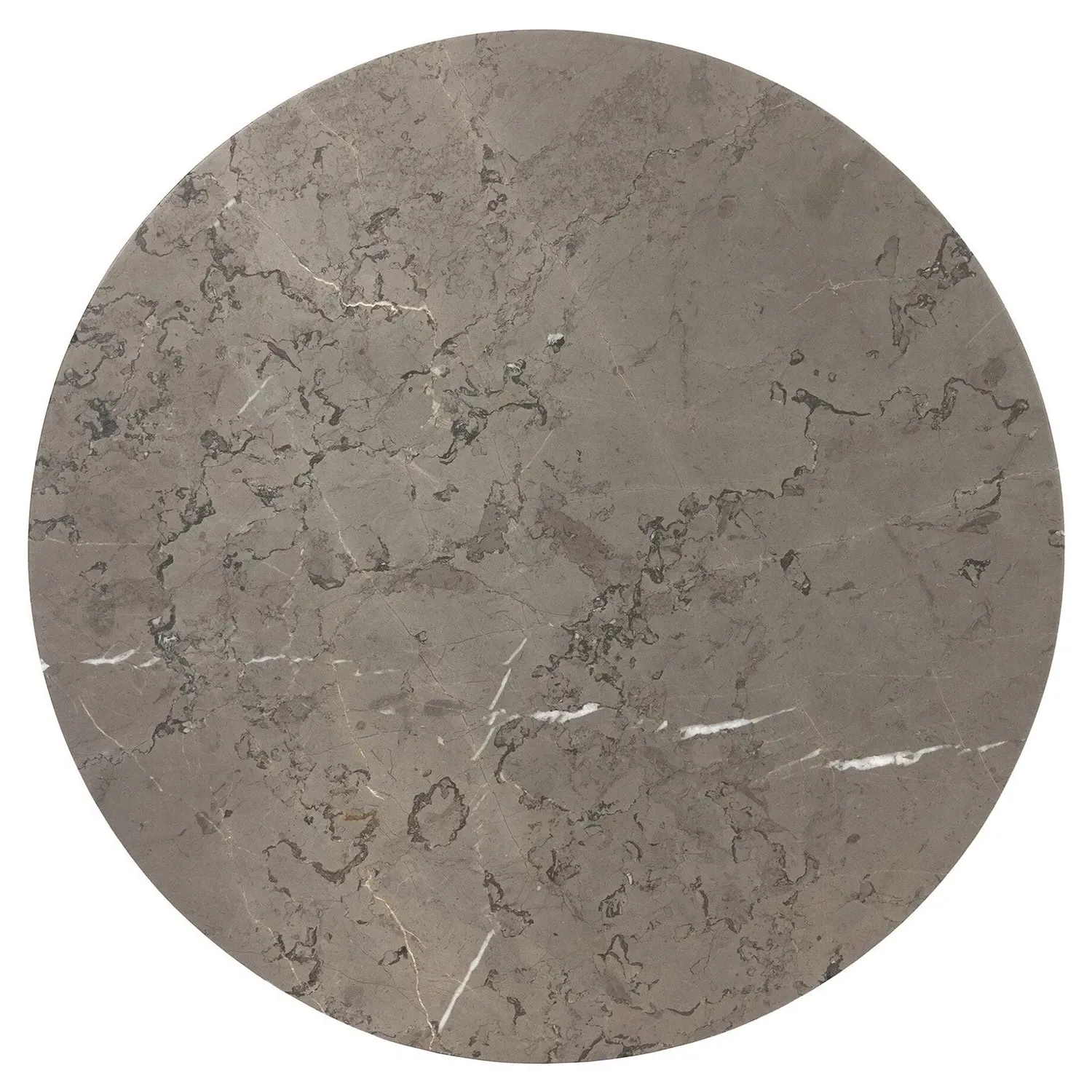 Billings End Table - Grey, Italian Marble