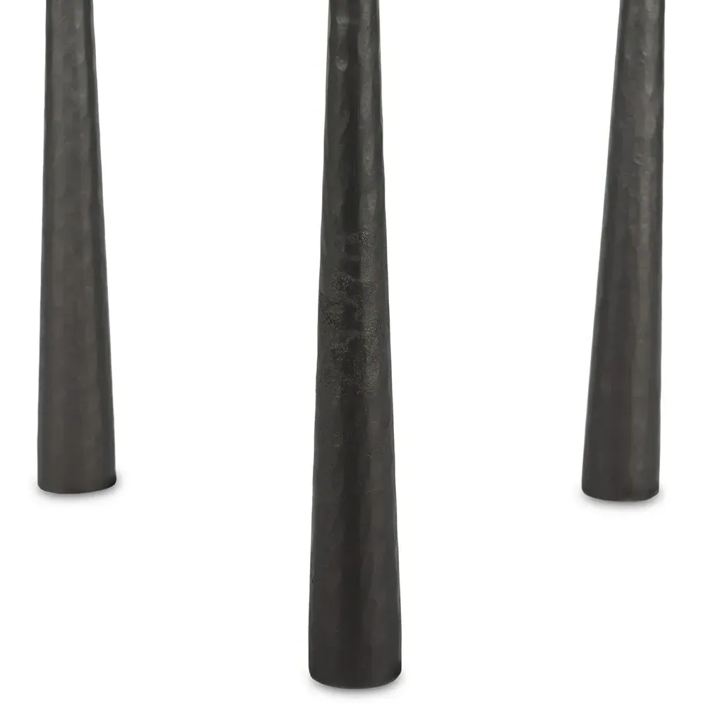 Billings End Table - Rust, Marble