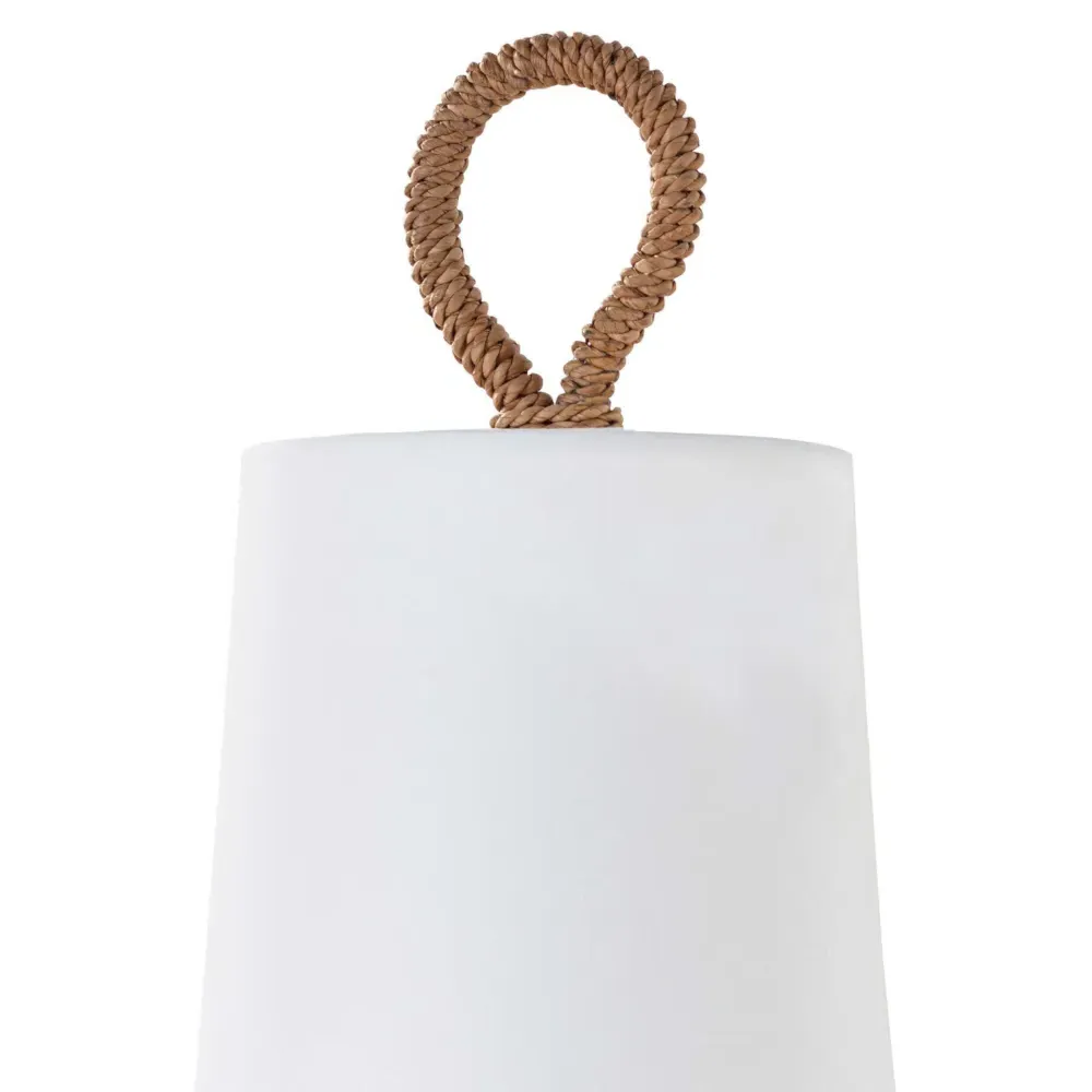 Bimini Armed Sconce - Brown, Rattan