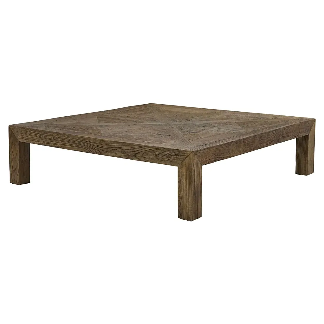 Birkby Square Coffee Table - Brown, Elm