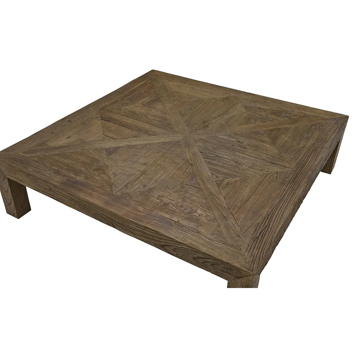 Birkby Square Coffee Table - Brown, Elm