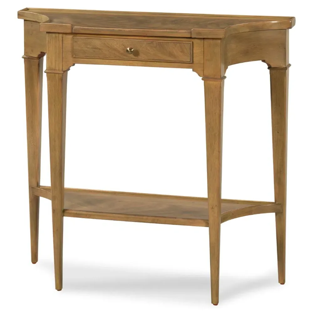 Blackwelder Demilune Console Table - Brown, Wood