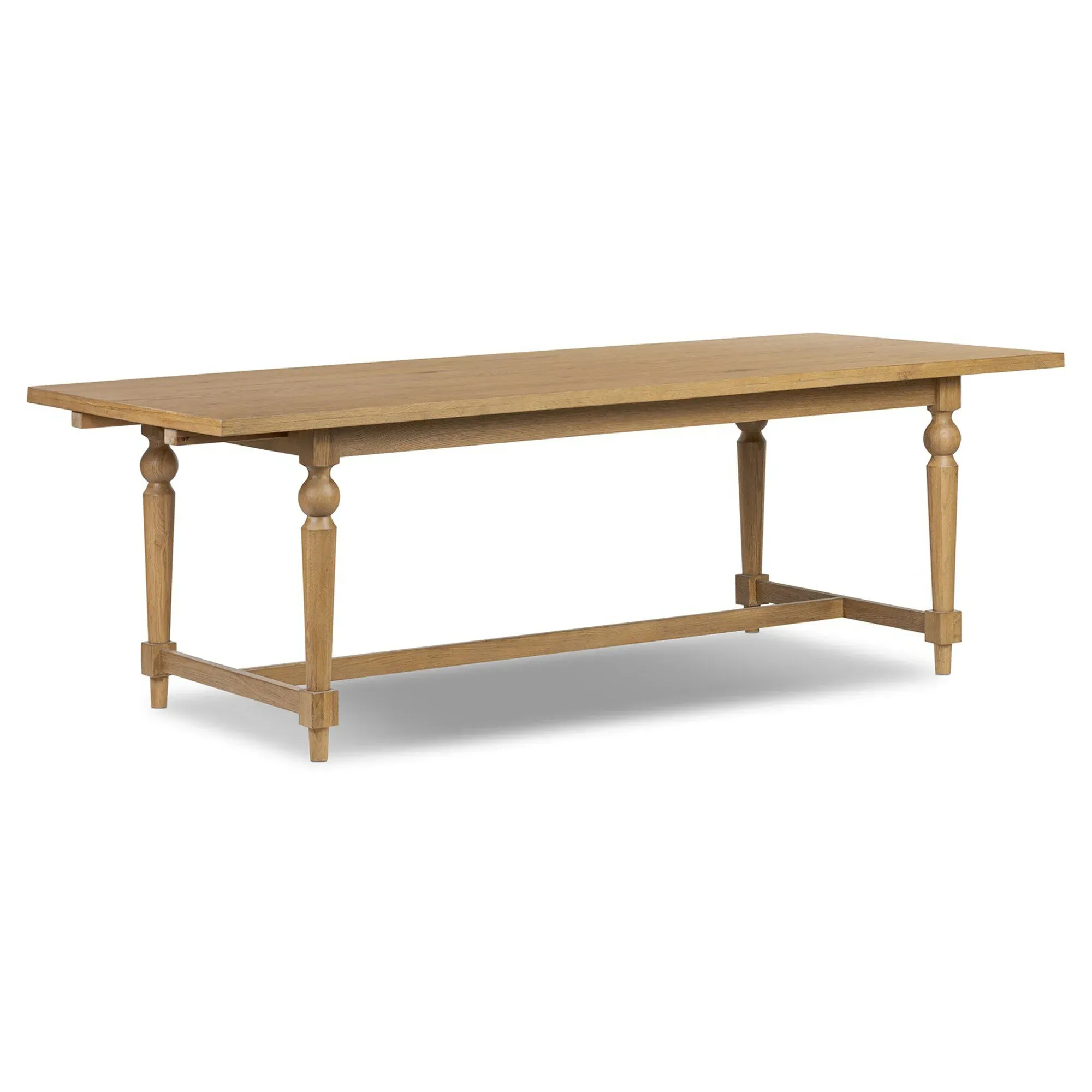 Blaine Oval Extendable Dining Table - Brown, Oak