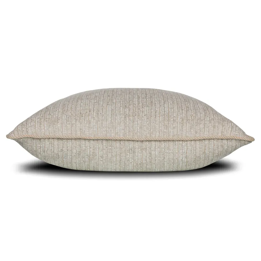 Blaine Square Throw Pillow - Fawn Brown, Polyester