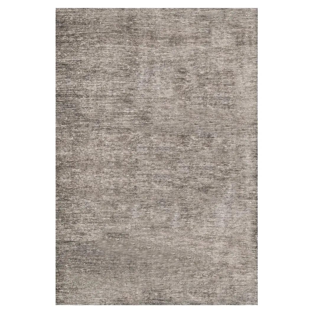 Blair Hand Knotted Rug - Charcoal, Bamboo Silk