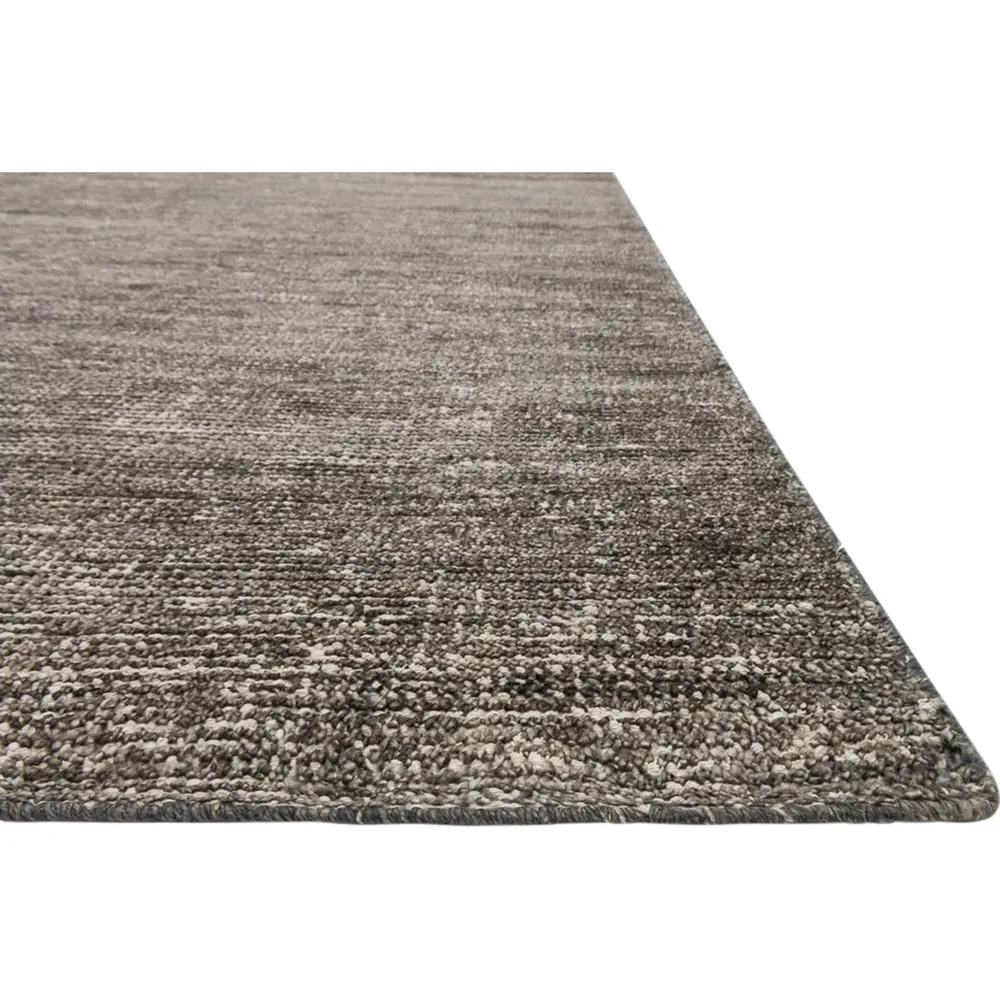 Blair Hand Knotted Rug - Charcoal, Bamboo Silk