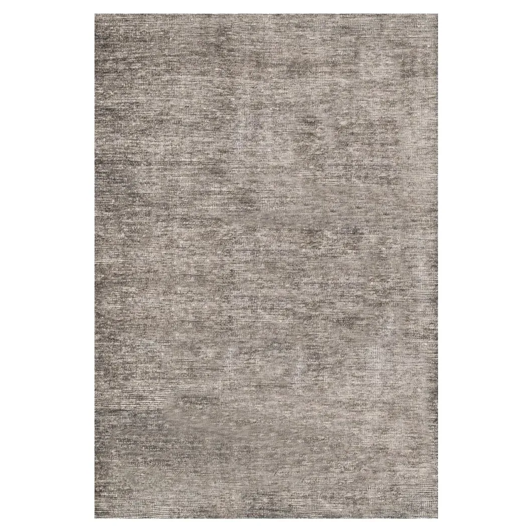 Blair Hand Knotted Rug - Charcoal, Bamboo Silk