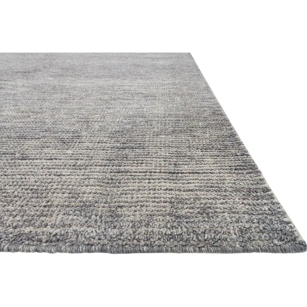 Blair Hand Knotted Rug - Grey, Bamboo Silk