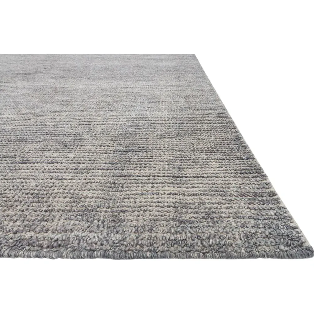 Blair Hand Knotted Rug - Grey, Bamboo Silk