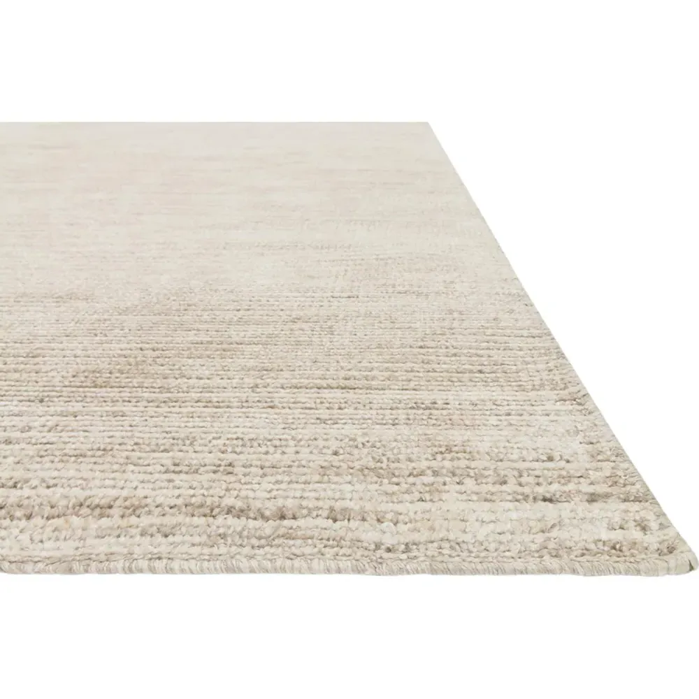 Blair Hand Knotted Rug - Ivory, Bamboo Silk