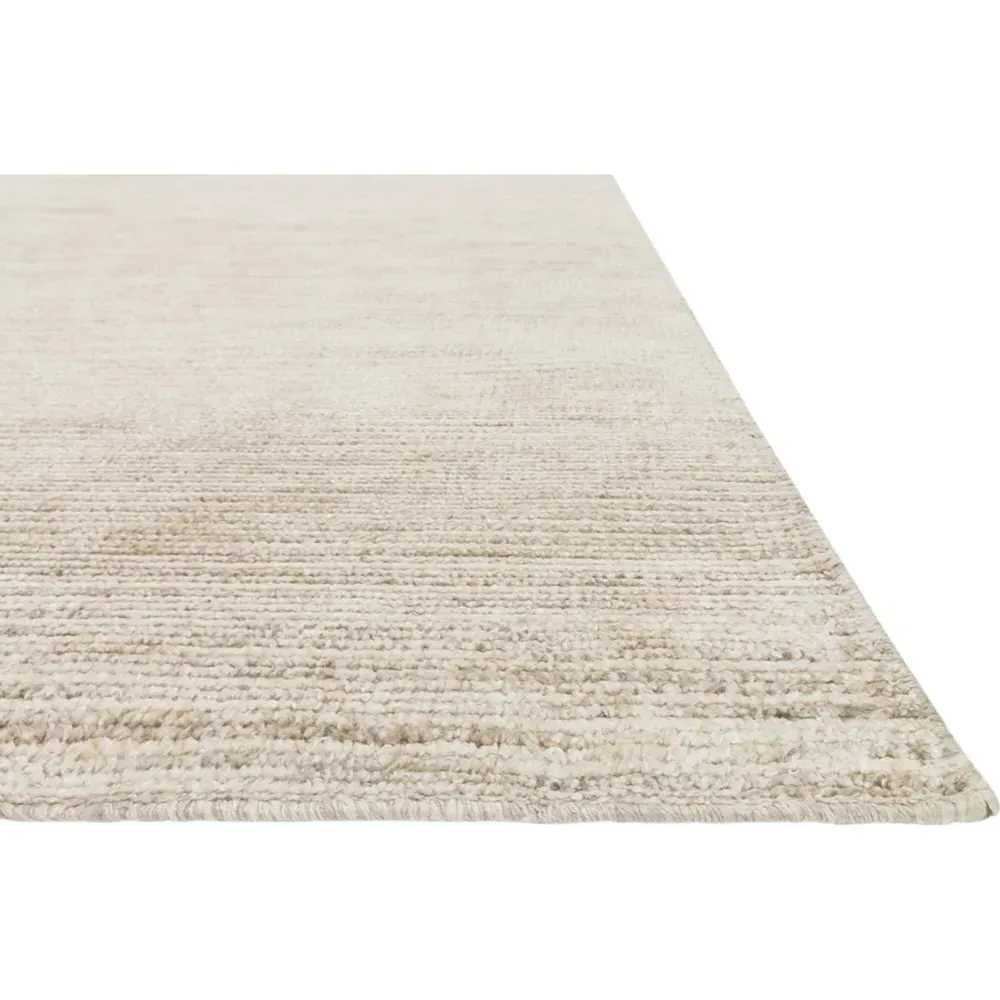 Blair Hand Knotted Rug - Ivory, Bamboo Silk