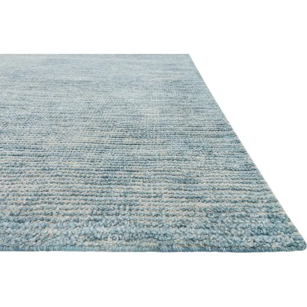 Blair Hand Knotted Rug - Light Blue, Bamboo Silk