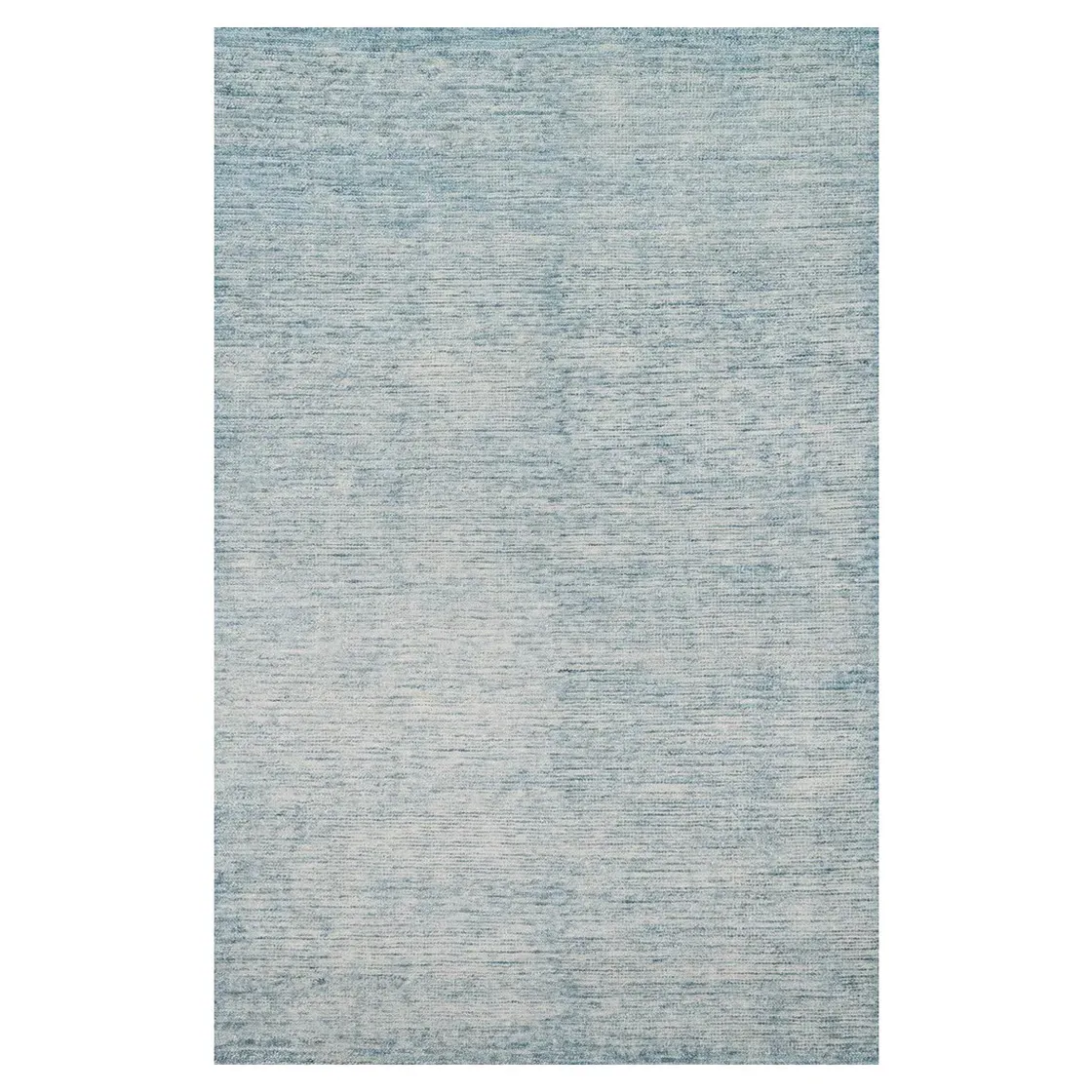 Blair Hand Knotted Rug - Light Blue, Bamboo Silk image