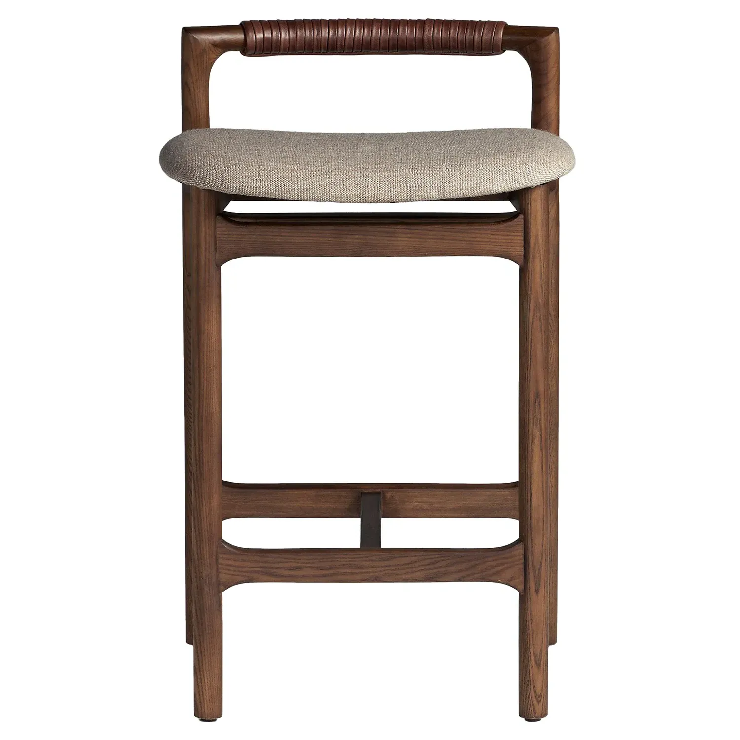 Blaise Counter Stool - Beige, Ash Wood image