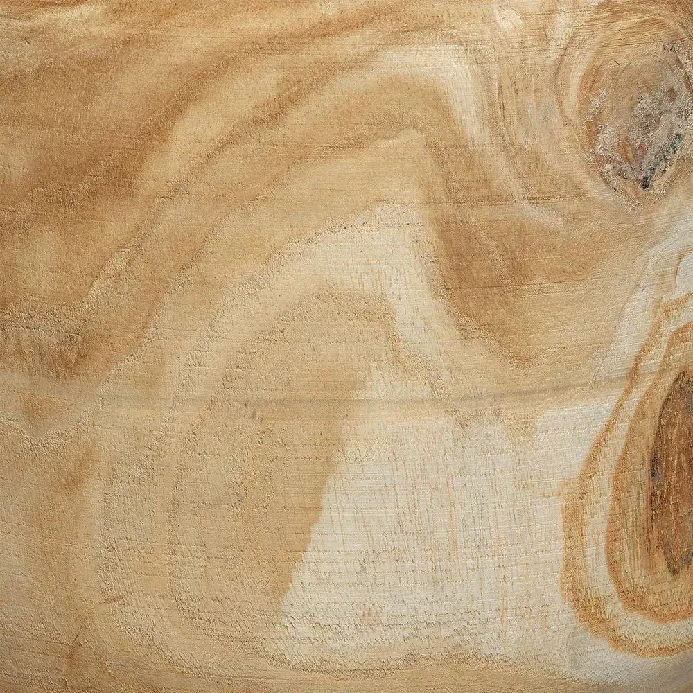 Blake Basin Vase - Brown, Wood