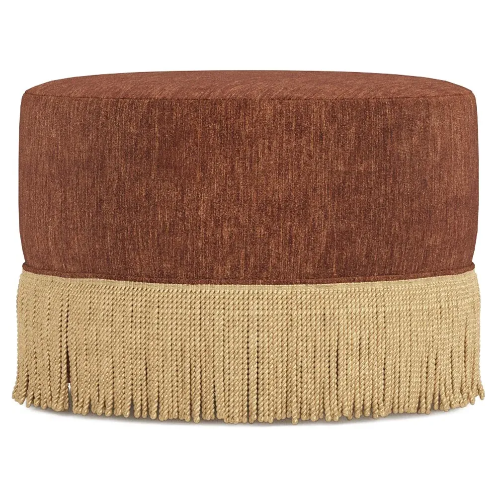 Blakely Ottoman - Chestnut image