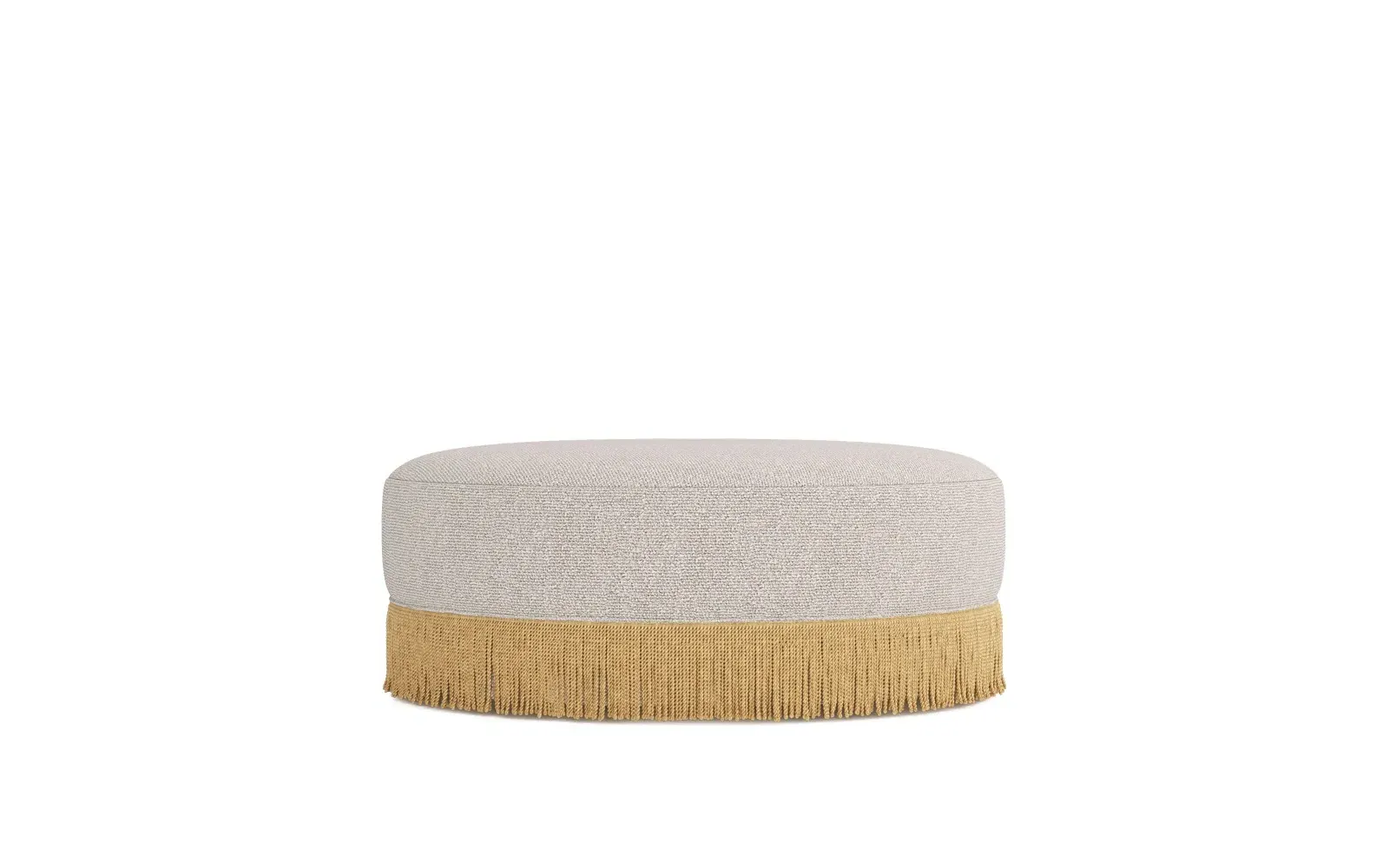 Blakely Performance Ottoman - White Lamb