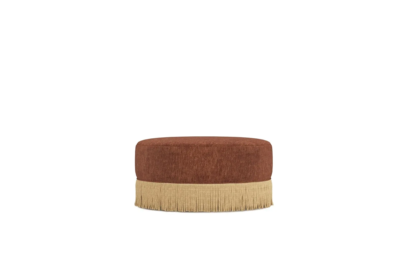 Blakely Square Ottoman - Chestnut