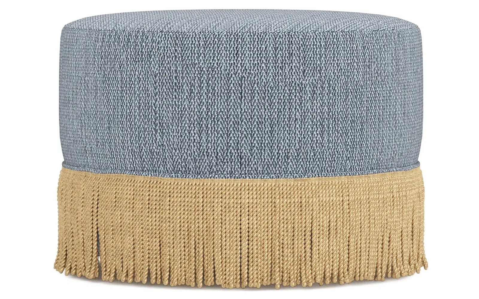 Blakely Square Ottoman - Tidal Pool