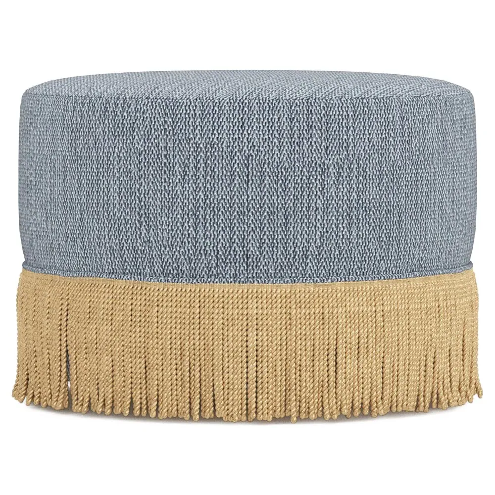 Blakely Square Ottoman - Tidal Pool image