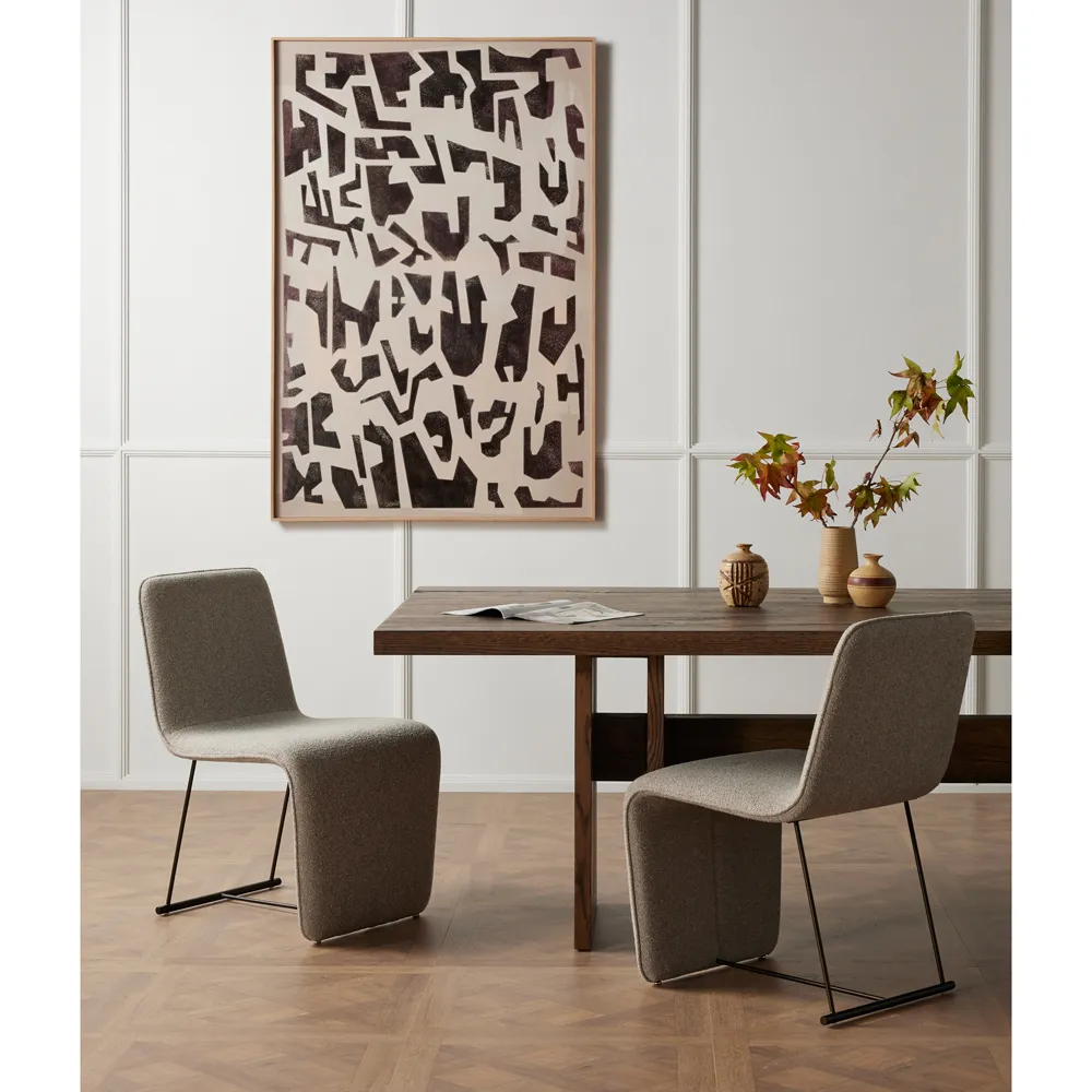 Block II Wall Art - Black