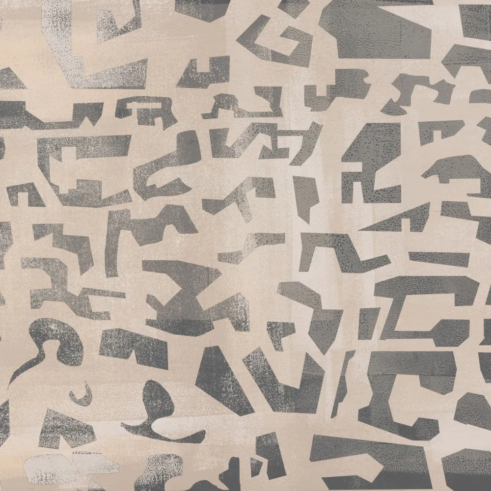 Block III Wall Art - Grey