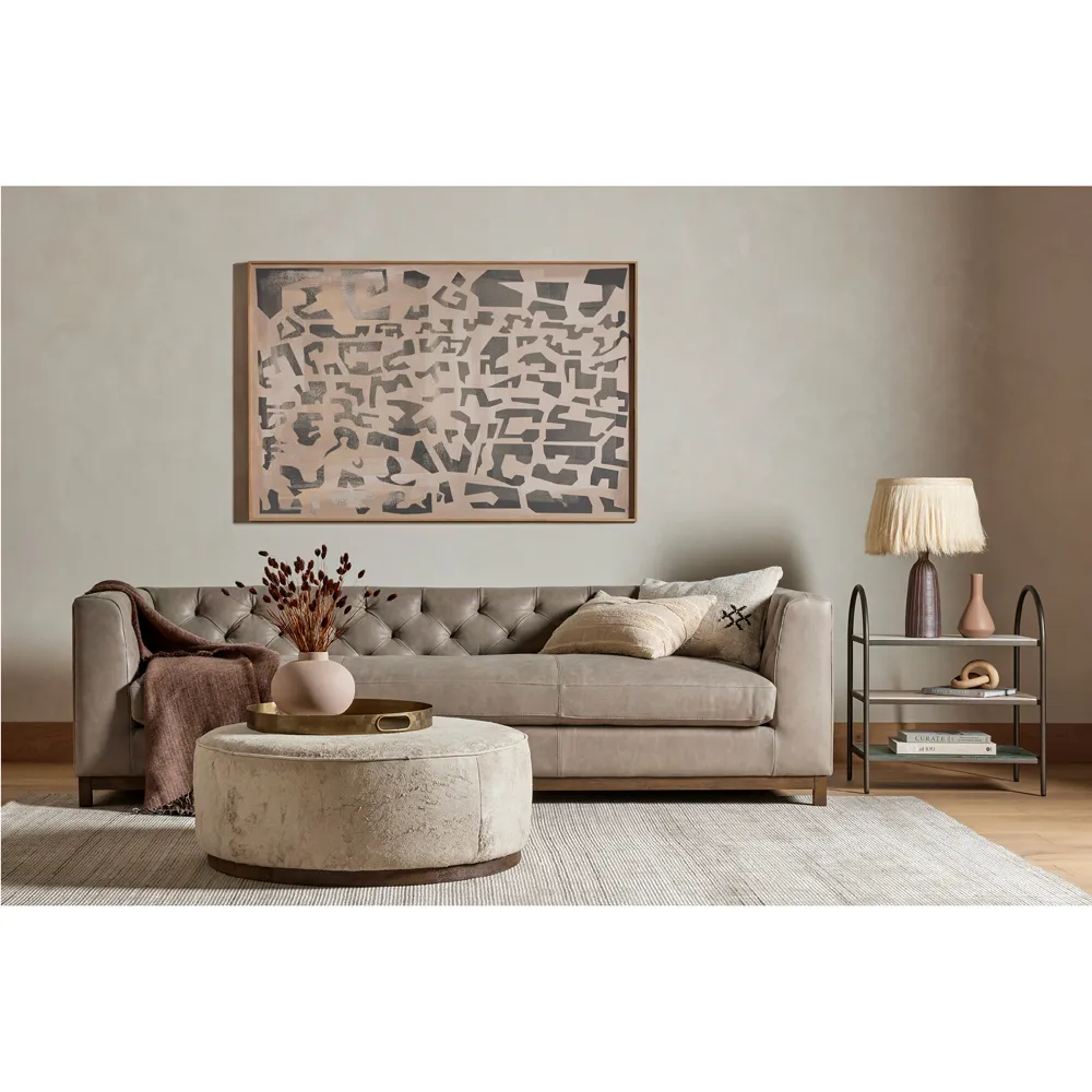 Block III Wall Art - Grey