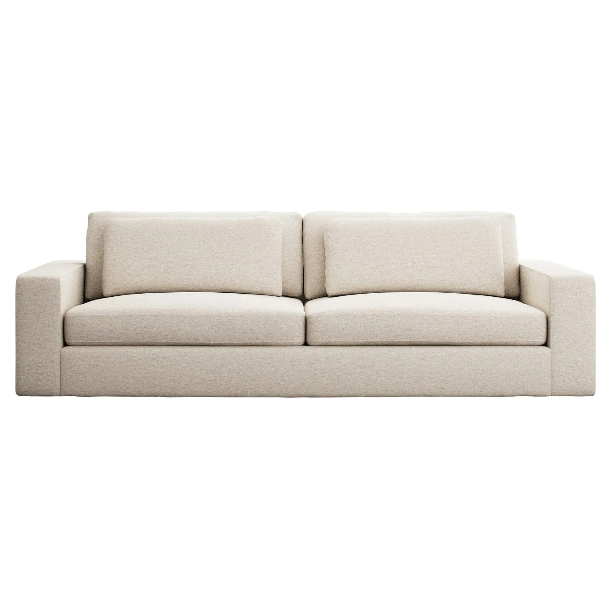 Bloor Sofa - Cream, Crypton Performance Fabric