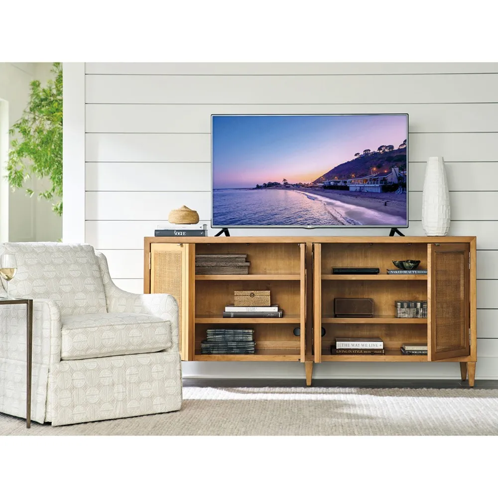 Bluebird Media Console - Brown, Maple