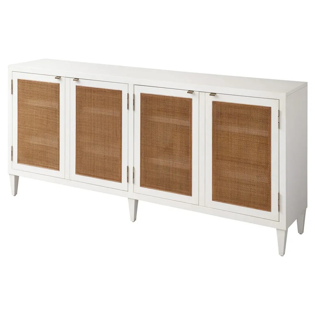 Bluebird Media Console - White, Maple