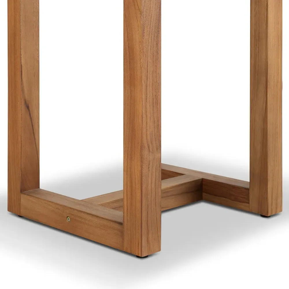 Bodhi Square Outdoor Bar Table - Brown, Teak