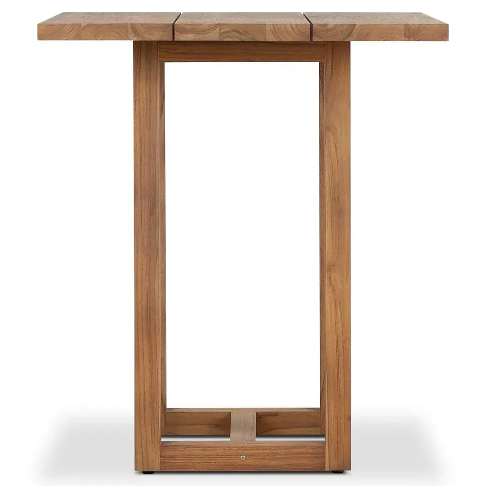 Bodhi Square Outdoor Bar Table - Brown, Teak