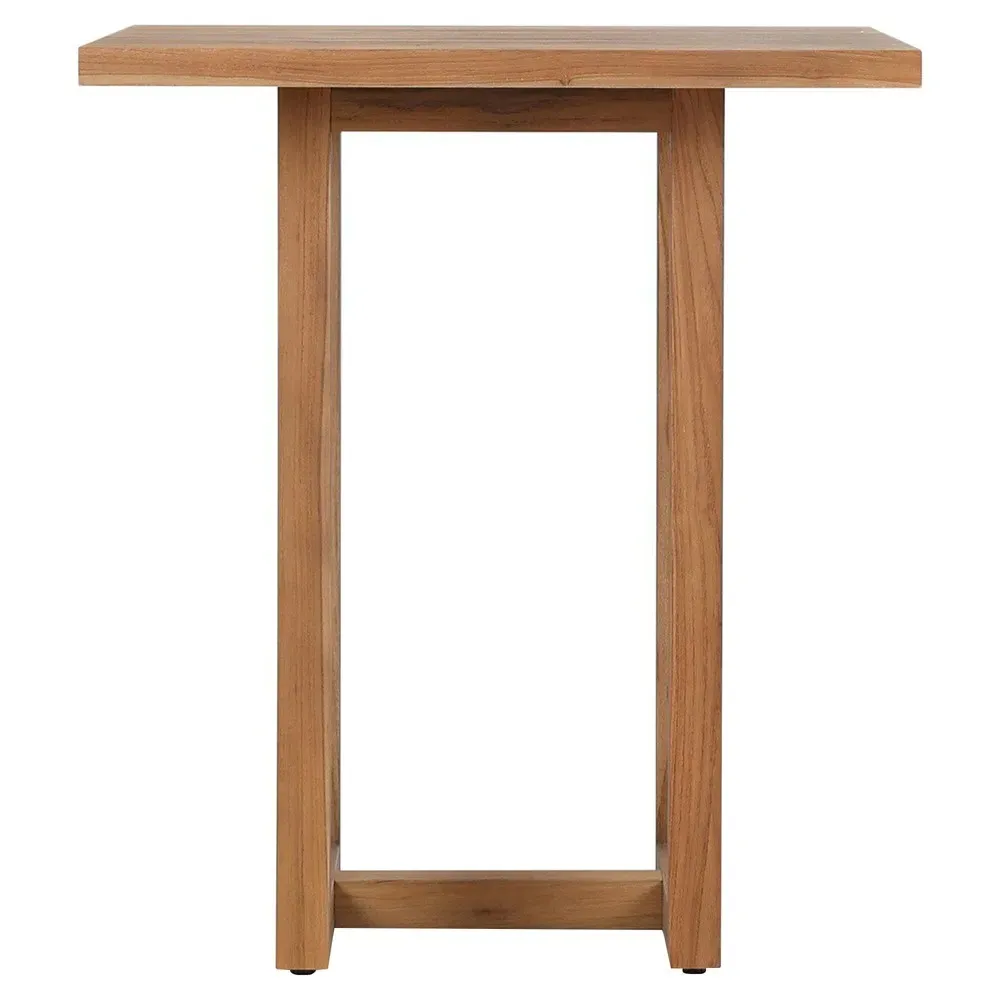Bodhi Square Outdoor Bar Table - Brown, Teak