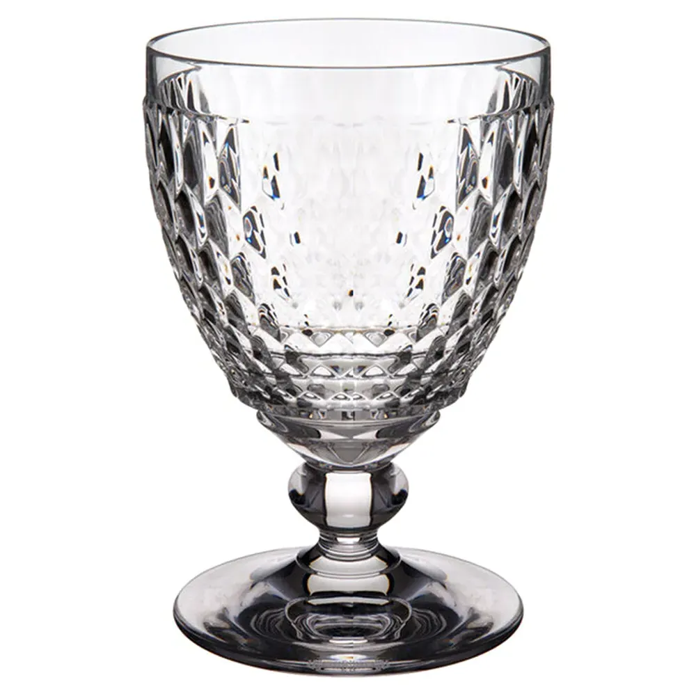 Boston Crystal Goblet Set - Clear
