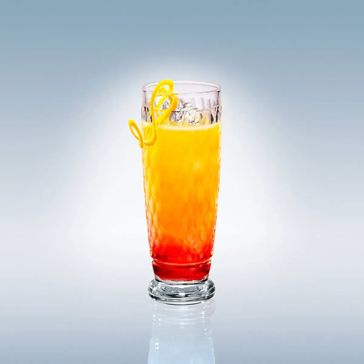 Boston Crystal Highball Glass Set - Clear