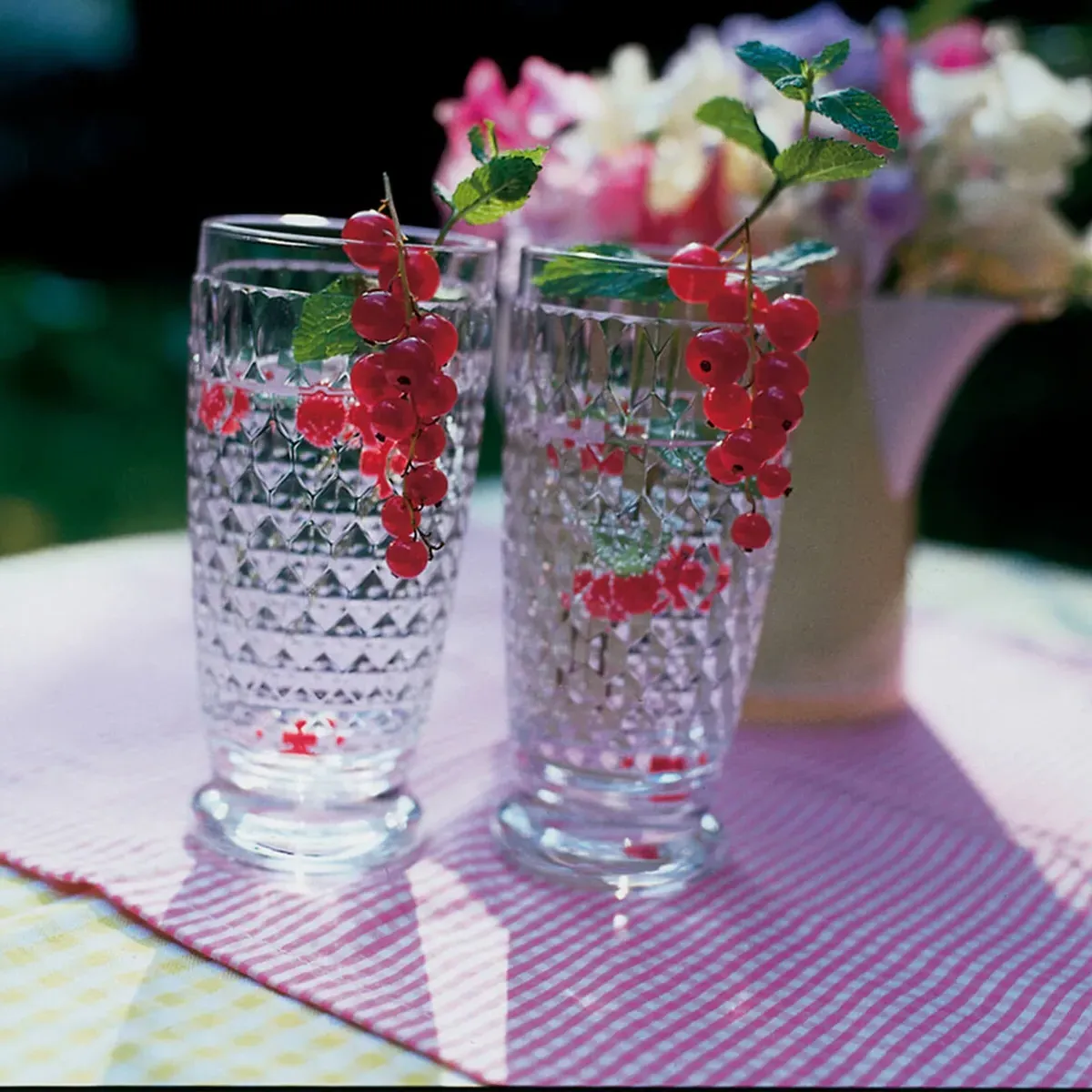 Boston Crystal Highball Glass Set - Clear