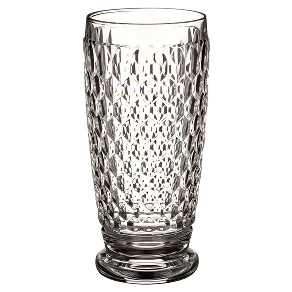 Boston Crystal Highball Glass Set - Clear