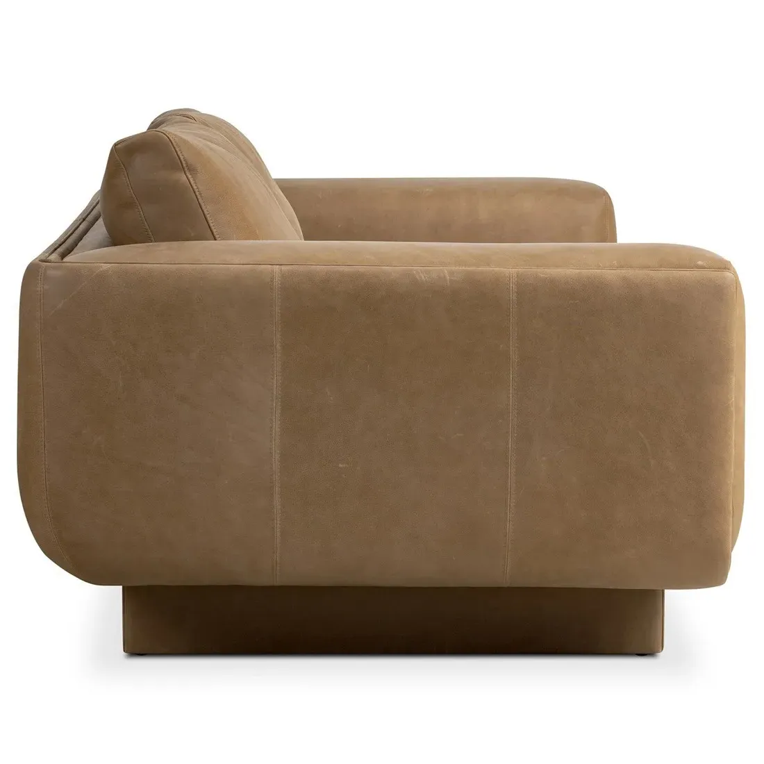 Bowie 3-Seater Sofa - Brown, Leather