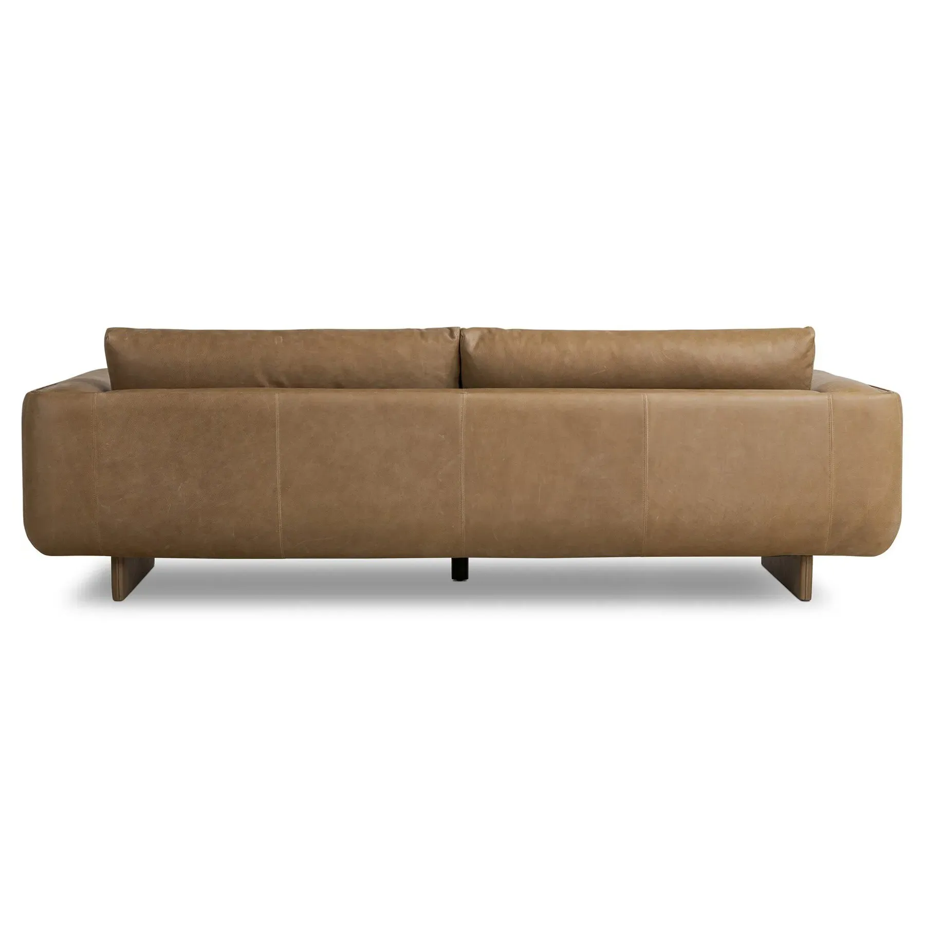 Bowie 3-Seater Sofa - Brown, Leather